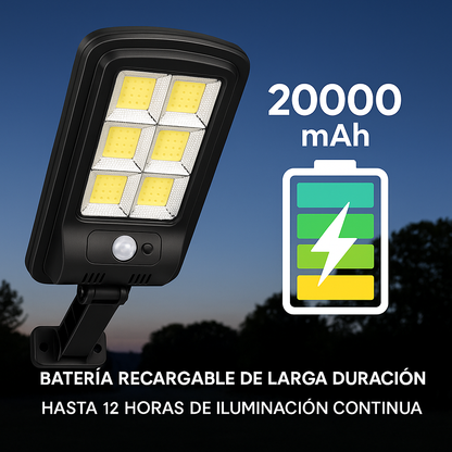 2x1 Lámpara Solar de Alta Potencia