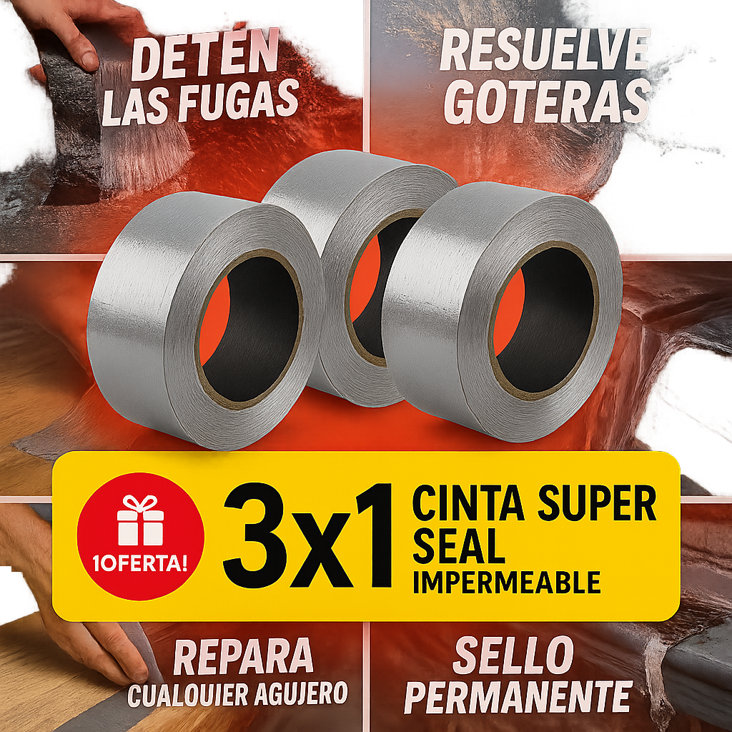 3x1 Cinta Super Seal Impermeable